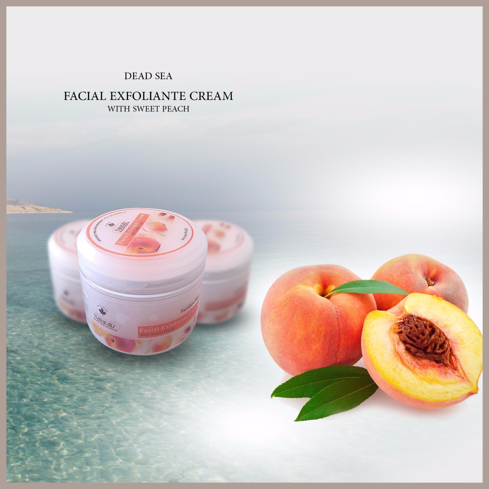 Facial Exfoliante Cream With Sweet Peach 