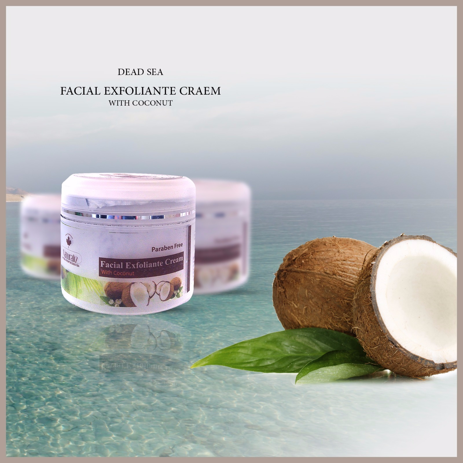Facial Exfoliante Cream With Coconut 