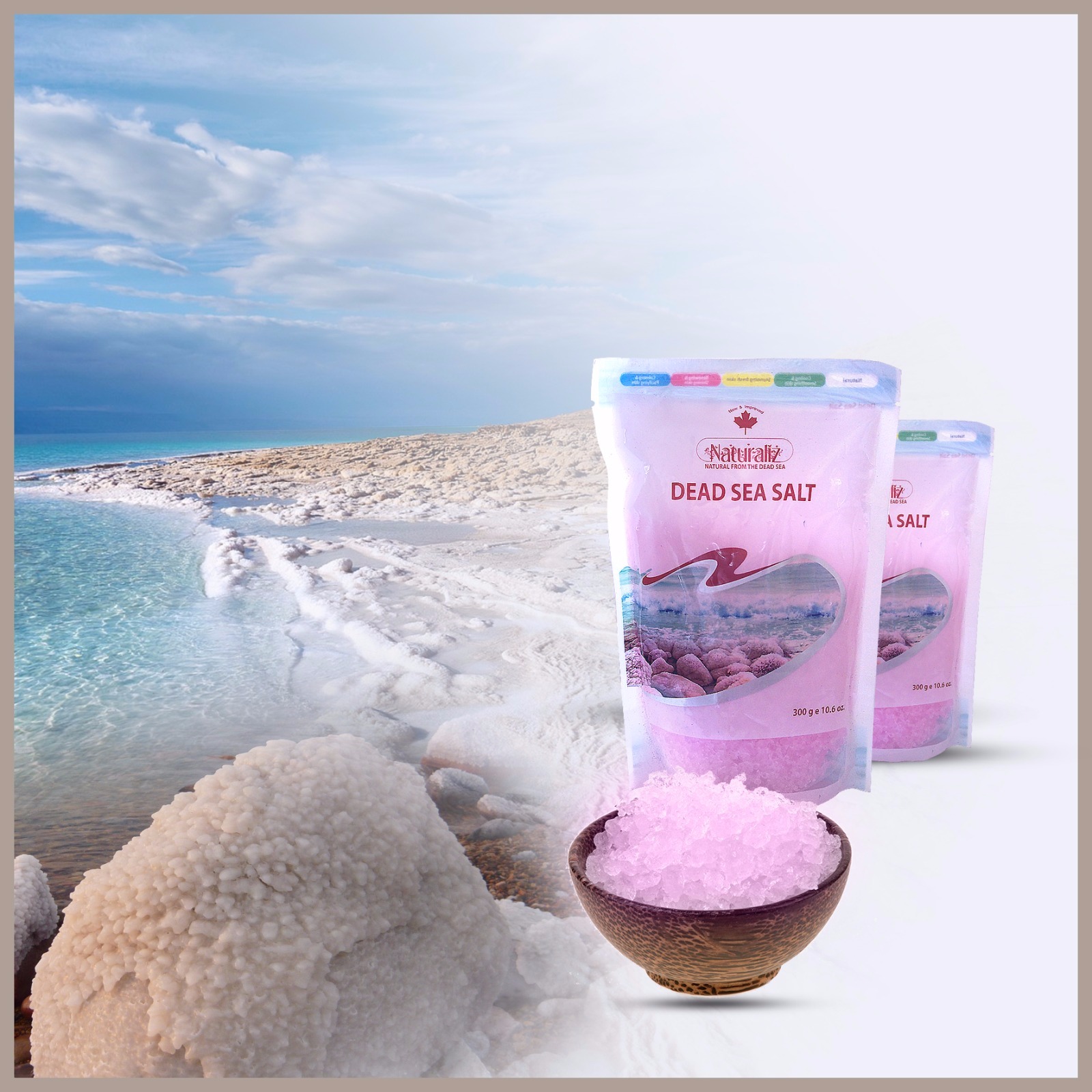  Dead Sea Salt 300gm