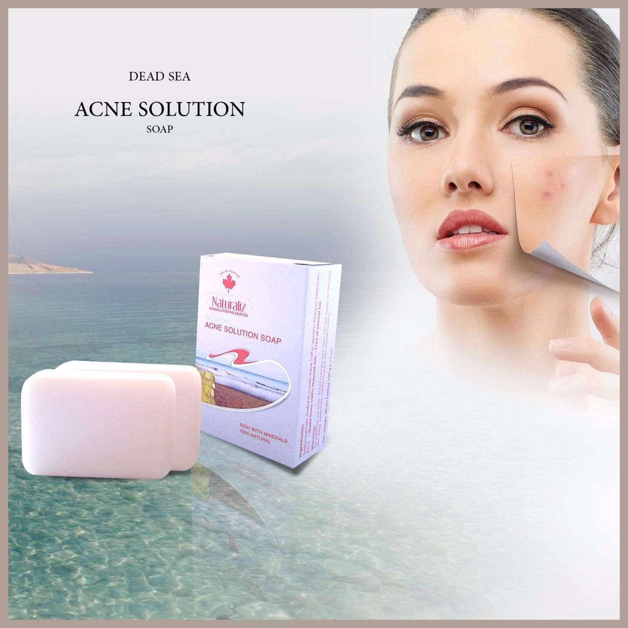 Acne solution soap 100 gm